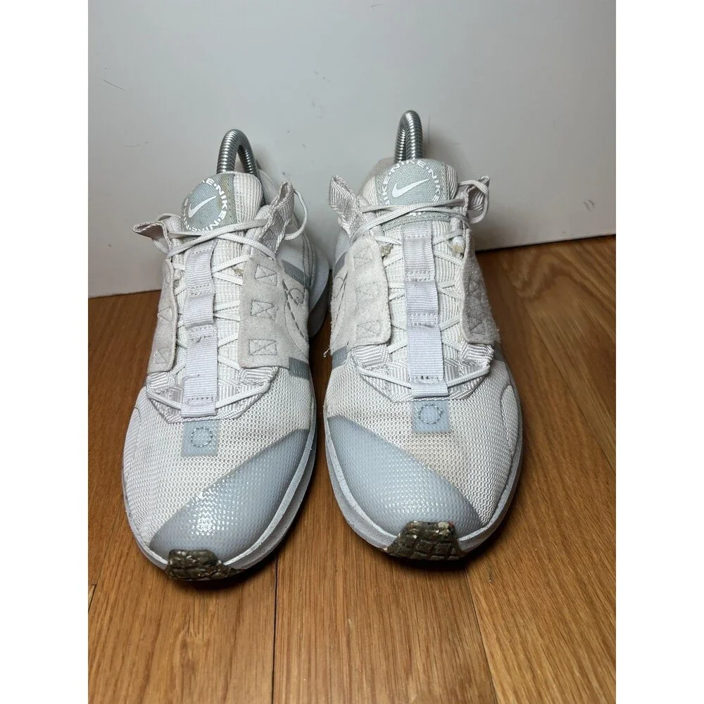 Nike Crater Impact Shoes Youth Size 5Y White Gray Recycled Running DB3551-102